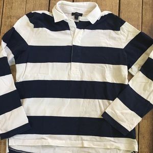 J Crew 1980’s revival rugby shirt